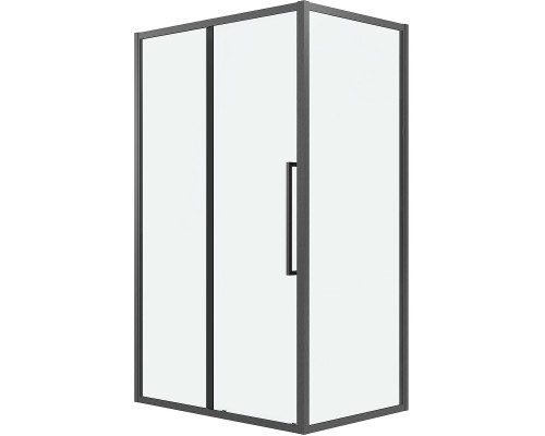 Душевой уголок Grossman Cosmo 120х80 120.K33.02.1280.42.00 профиль Графит сатин стекло прозрачное