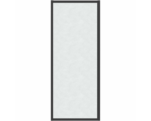 Душевая стенка Grossman Cosmo 90 200.K33.02.90.21.02 профиль Черный матовый стекло шиншилла