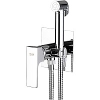 Гигиенический душ со смесителем Remer Absolute AU65W Хром