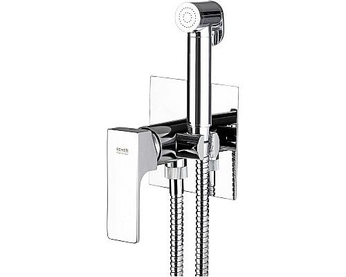 Гигиенический душ со смесителем Remer Absolute AU65W Хром