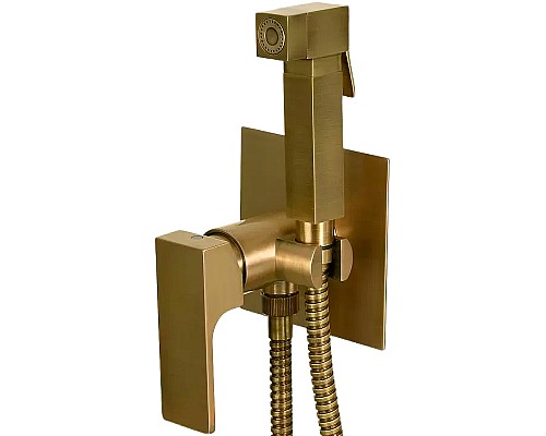 Гигиенический душ со смесителем Remer Absolute AU65VO Бронза