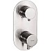 Смеситель для душа Remer Minimal Thermo NT92KBNP с термостатом Никель брашированный