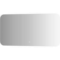 Зеркало Defesto Opti 100x50 с подсветкой 28W-3000К/Сенсорный выключатель/Теплый белый свет