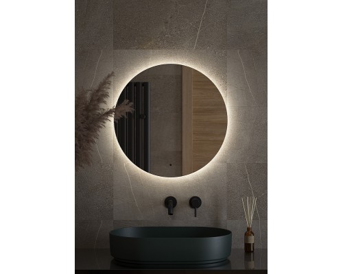 Зеркало Defesto Opti 60x60 с подсветкой 15W-4500К/ИК - выключатель/Нейтральный белый свет