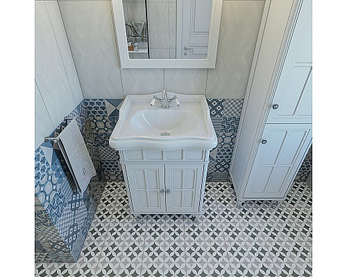 Тумба под раковину Caprigo Borgo 60 33410-B231 Белая матовая