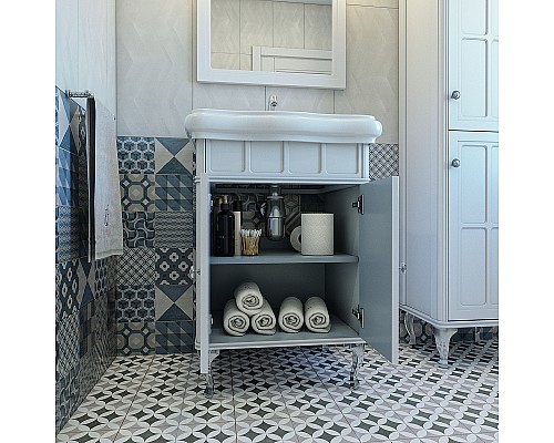 Тумба под раковину Caprigo Borgo 60 33410-B231 Белая матовая