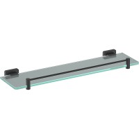 Стеклянная полка Schein Klimt 9272MB Черная матовая