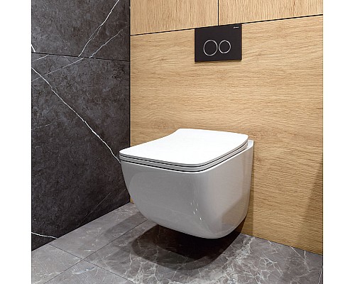 Унитаз Caprigo Modern Comfort C-1303 подвесной с сиденьем Микролифт