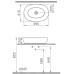 Раковина-чаша Vitra Outline Recycled 60 Матовый тауп