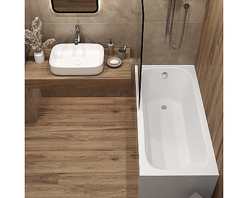 Акриловая ванна Corpa Nera Botticelli 160x75 CN05014WH без гидромассажа