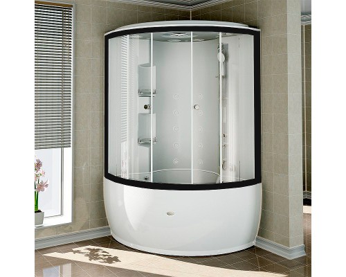 Душевой бокс Radomir Лаура К1 128x128 1-04-6-0-4-0880 с баней с гидромассажем