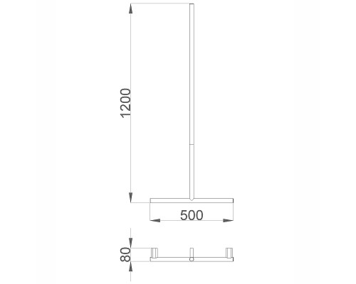 Поручень Nofer Santorini 16344.B Хром