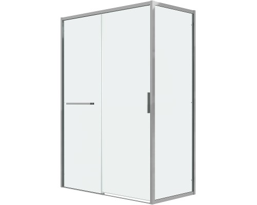 Душевой уголок Grossman Style 130х70 профиль Хром стекло прозрачное