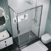 Душевой уголок Grossman Style 130х70 профиль Хром стекло прозрачное