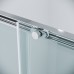 Душевой уголок Grossman Style 130х70 профиль Хром стекло прозрачное