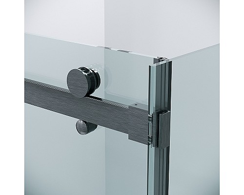 Душевой уголок Grossman Classic 110х80 120.K33.04.1180.42.00 профиль Графит сатин стекло прозрачное