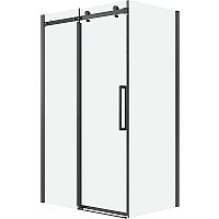 Душевой уголок Grossman Classic 110х80 120.K33.04.1180.42.00 профиль Графит сатин стекло прозрачное