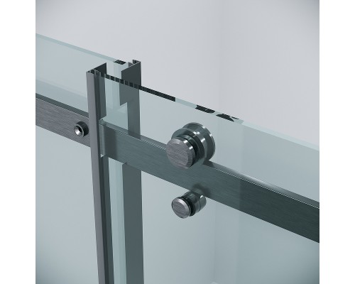 Душевой уголок Grossman Classic 120х80 120.K33.04.1280.42.00 профиль Графит сатин стекло прозрачное