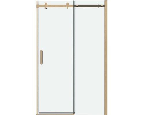 Душевая дверь Grossman Classic 110 100.K33.04.110.32.00 профиль Золото сатин стекло прозрачное