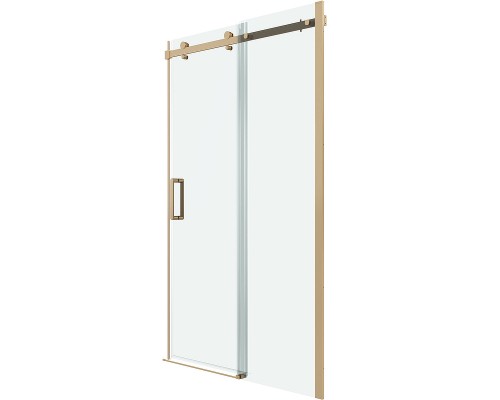 Душевая дверь Grossman Classic 110 100.K33.04.110.32.00 профиль Золото сатин стекло прозрачное