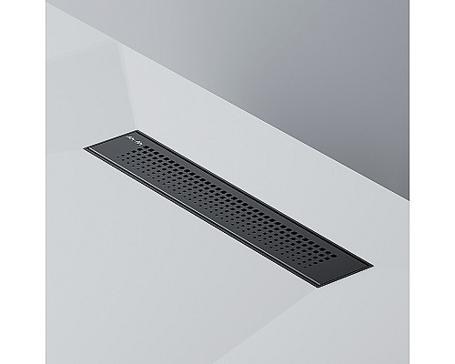 Душевой лоток AM.PM PrimeFlow 40 W02SC-P11-040-01BM с Черной матовой решеткой Cut Gradient