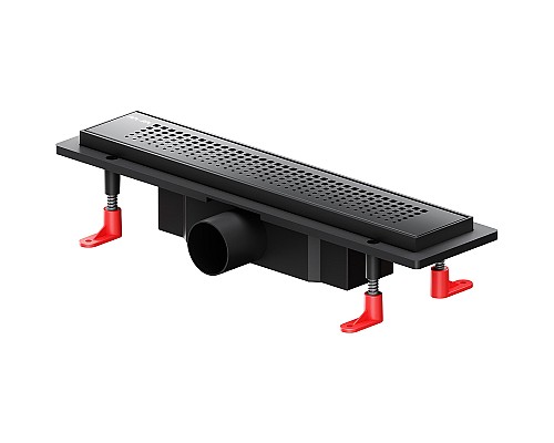 Душевой лоток AM.PM PrimeFlow 40 W02SC-P11-040-01BM с Черной матовой решеткой Cut Gradient