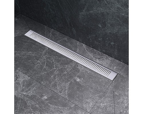 Душевой лоток AM.PM PrimeFlow 70 W02SC-P11-070-01SB с решеткой Хром матовый Cut Gradient