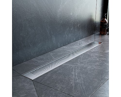 Душевой лоток AM.PM PrimeFlow 70 W02SC-P11-070-01SB с решеткой Хром матовый Cut Gradient