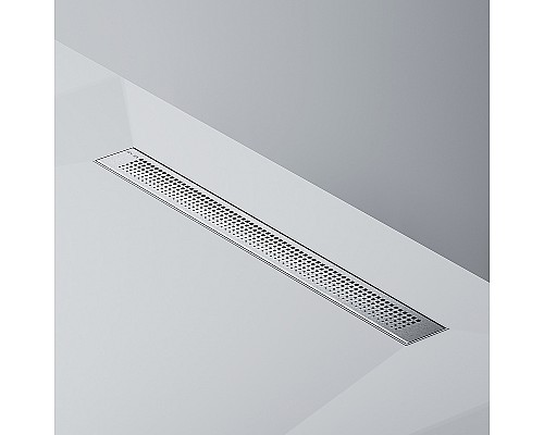 Душевой лоток AM.PM PrimeFlow 70 W02SC-P11-070-01SB с решеткой Хром матовый Cut Gradient