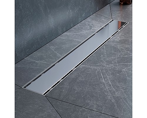 Душевой лоток AM.PM PrimeFlow 60 W02SC-U11-060-04SB с решеткой Хром матовый / под плитку Tile