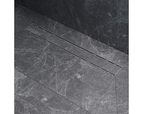 Душевой лоток AM.PM PrimeFlow 60 W02SC-U11-060-04SB с решеткой Хром матовый / под плитку Tile