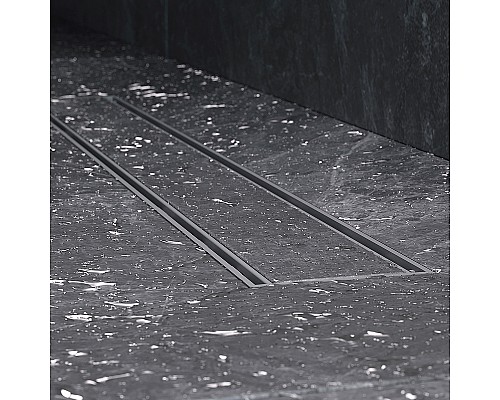 Душевой лоток AM.PM PrimeFlow 60 W02SC-U11-060-04SB с решеткой Хром матовый / под плитку Tile