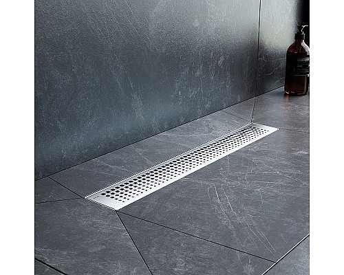 Душевой лоток AM.PM MasterFlow 50 W01SC-P11-050-01SB с решеткой Хром матовый Cut Gradient