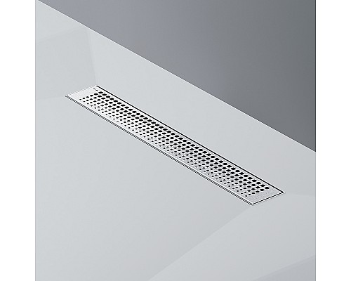 Душевой лоток AM.PM MasterFlow 50 W01SC-P11-050-01SB с решеткой Хром матовый Cut Gradient