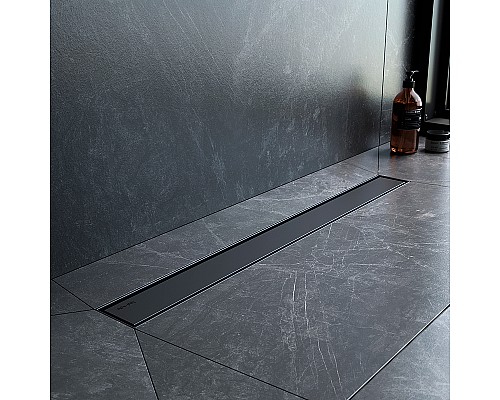 Душевой лоток AM.PM MasterFlow 70 W01SC-U11-070-04BM с Черной матовой решеткой / под плитку Tile