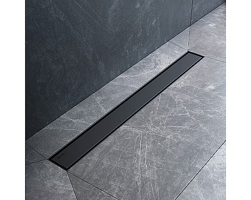 Душевой лоток AM.PM MasterFlow 70 W01SC-U11-070-04BM с Черной матовой решеткой / под плитку Tile