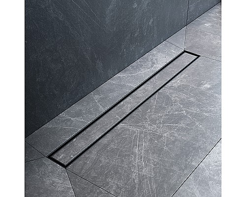 Душевой лоток AM.PM MasterFlow 70 W01SC-U11-070-04BM с Черной матовой решеткой / под плитку Tile