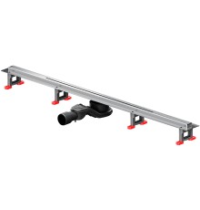 Душевой лоток AM.PM MasterFlow 100 с решеткой Хром матовый Slim line