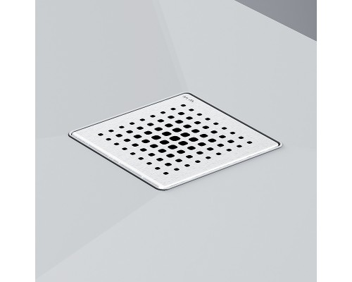 Душевой трап AM.PM PrimeFlow 10 W02BD-P11-010-01SB с решеткой Хром матовый Cut Gradient