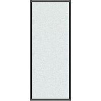 Душевая стенка Grossman Style 90 200.K33.05.90.21.02 профиль Черный матовый стекло шиншилла
