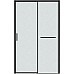Душевая дверь Grossman Style 130 100.K33.05.130.21.02 профиль Черный матовый стекло шиншилла