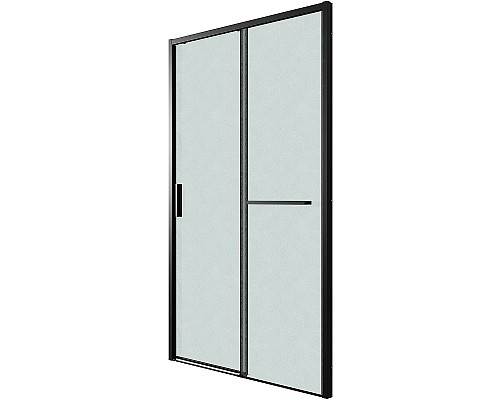 Душевая дверь Grossman Style 130 100.K33.05.130.21.02 профиль Черный матовый стекло шиншилла