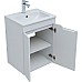 Тумба под раковину Aquanet Практика 50 330451 подвесная Белая матовая