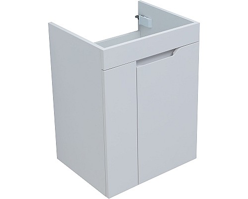 Тумба под раковину Aquanet Практика 50 330451 подвесная Белая матовая
