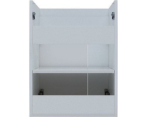 Тумба под раковину Aquanet Практика 50 330451 подвесная Белая матовая