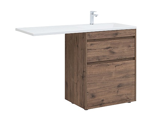Тумба под раковину Aquanet Токио 130 333652 Дуб веллингтон