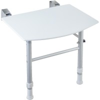 Сиденье для душа Nofer 15042.PIE.NBA Белое