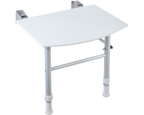 Сиденье для душа Nofer 15042.PIE.NBA Белое