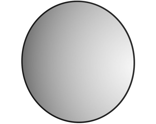 Зеркало Evoform Colora d90 BY 0455 с окантовкой - Черный цвет