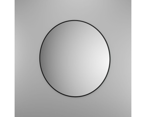 Зеркало Evoform Colora d90 BY 0455 с окантовкой - Черный цвет